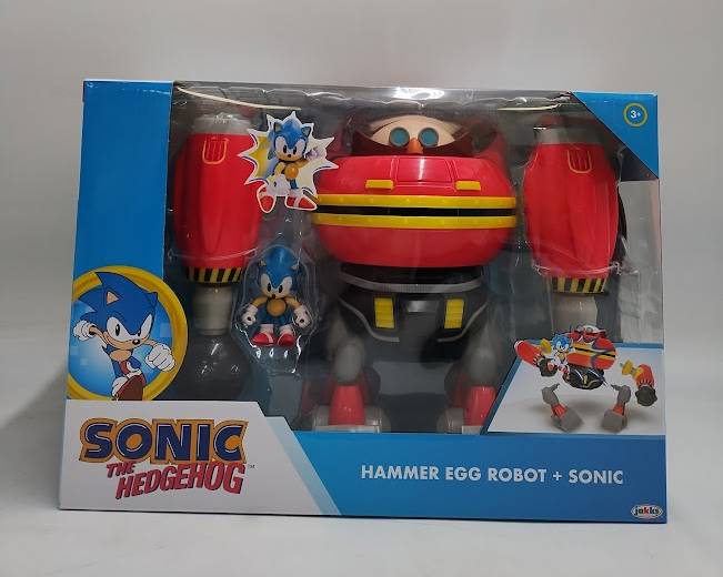 Sonic the Hedgehog 2.5" Hammer Egg Robot Battleset with Figure SEE DETAILS