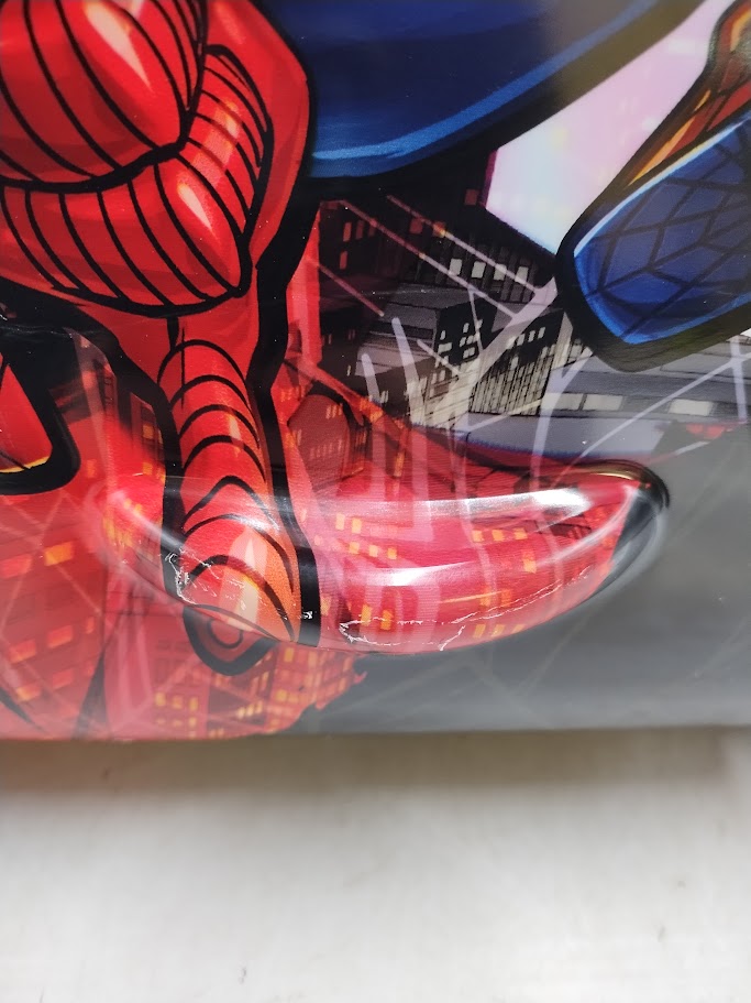 Spider-Man Carry On Spinner Hardside Ride On Suitcase - Red SEE DETAILS