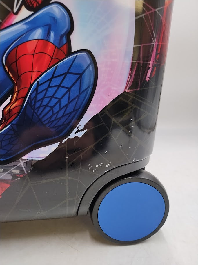 Spider-Man Carry On Spinner Hardside Ride On Suitcase - Red SEE DETAILS