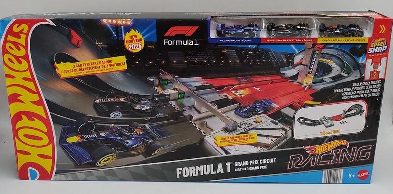 Hot Wheels Race Formula 1 Grand Prix Circuit Track 3pk 1:64 Die-Cast SEE DETAILS (LOCAL PICKUP ONLY)