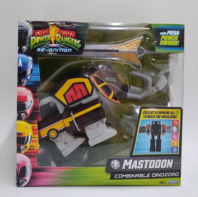 Mighty Morphin Power Rangers ReIgnition Mastodon Dinozord Combinable SEE DETAILS