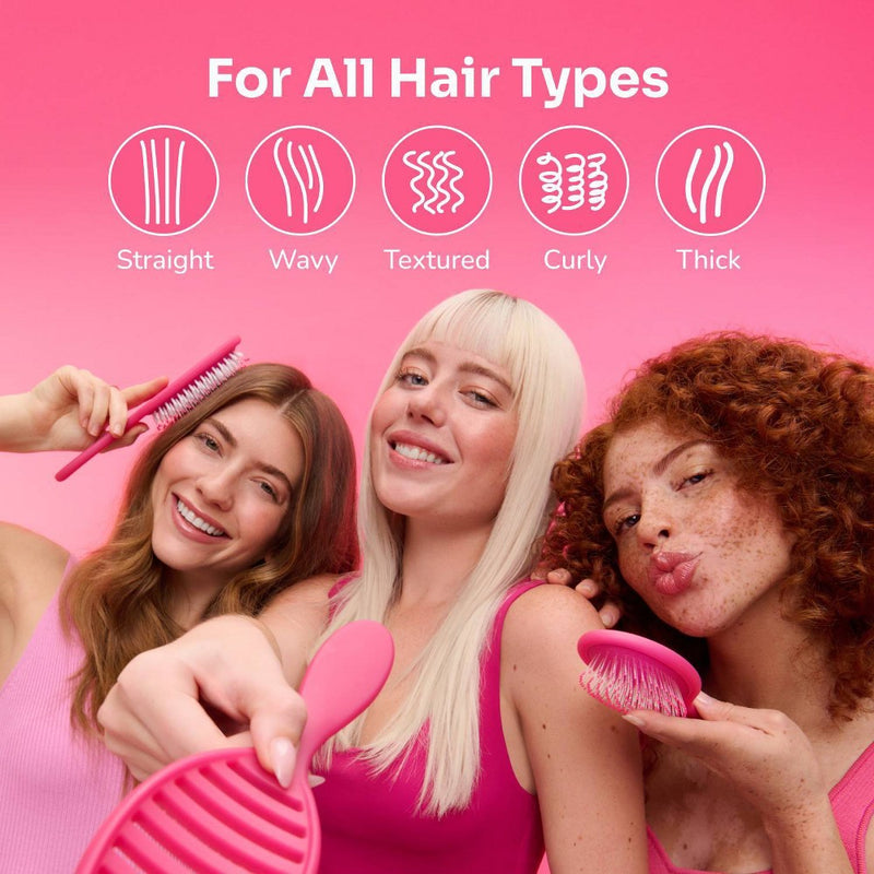 Wet Brush Original Detangling Hair Brush - Frost Pink