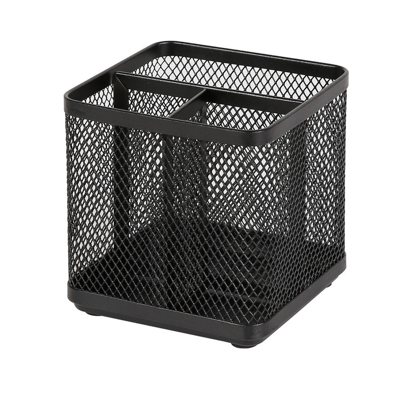 Mesh Pencil Holder Black - Made By Design