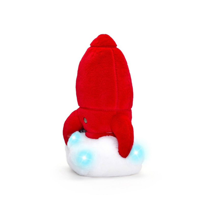 FAO Schwarz 11.5" Glow Brights Space Rocket Plush