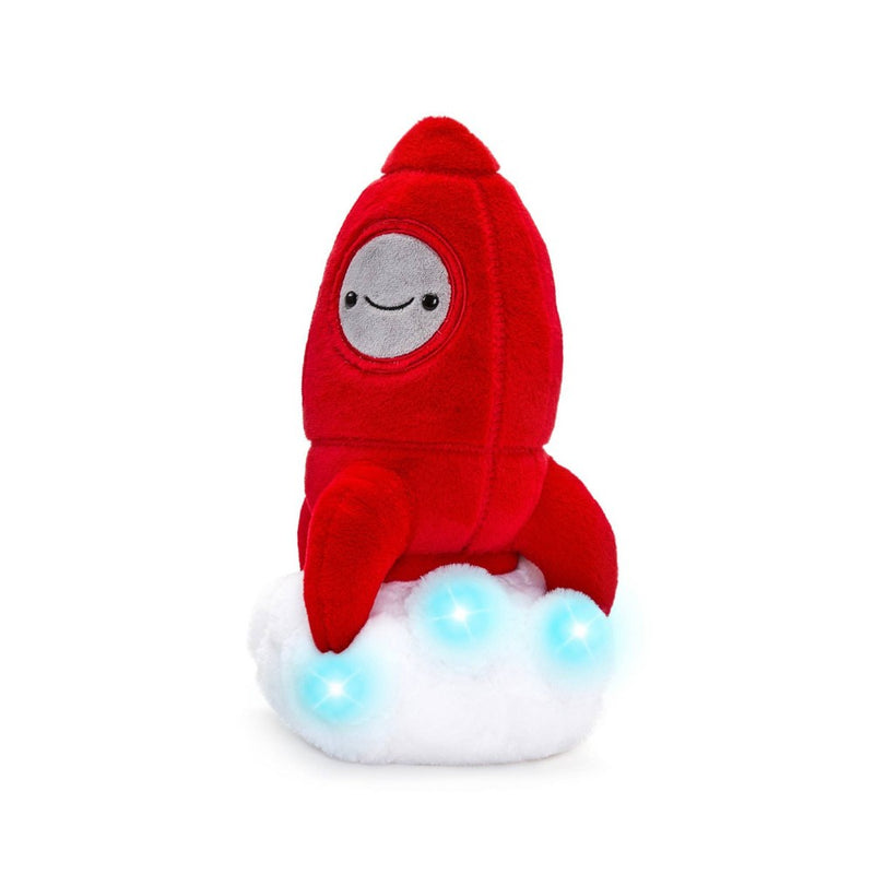 FAO Schwarz 11.5" Glow Brights Space Rocket Plush