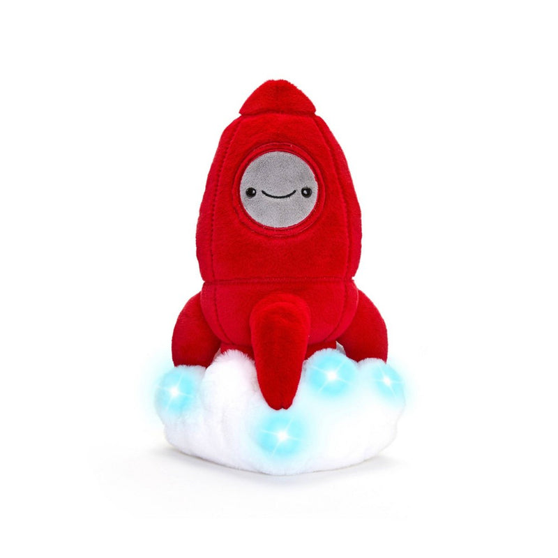 FAO Schwarz 11.5" Glow Brights Space Rocket Plush