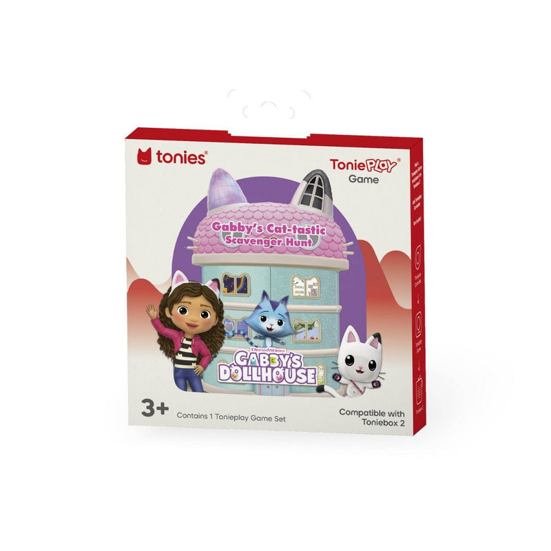 tonies Tonieplay Gabby's Dollhouse: Gabby's Cat-tastic Scavenger Hunt Game