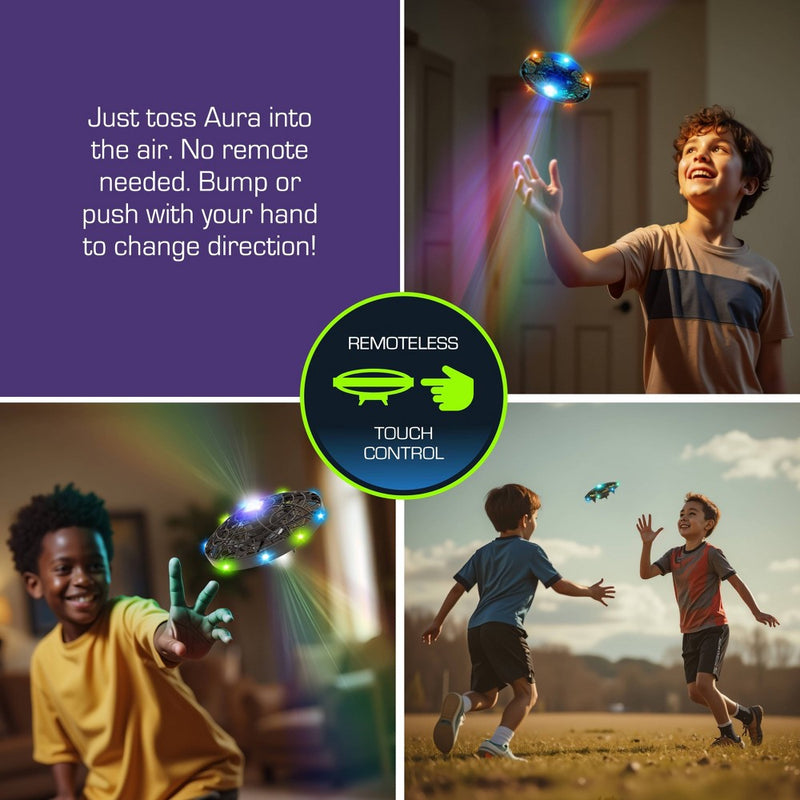 Sky Viper Aura Glowing Gesture Drone