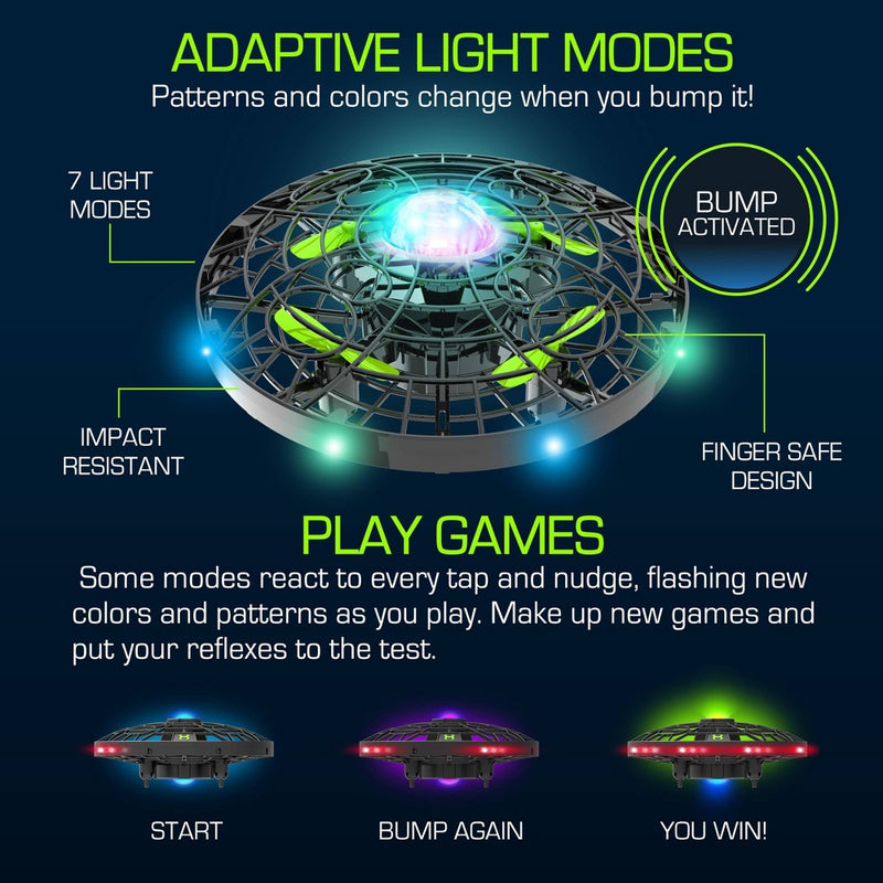 Sky Viper Aura Glowing Gesture Drone