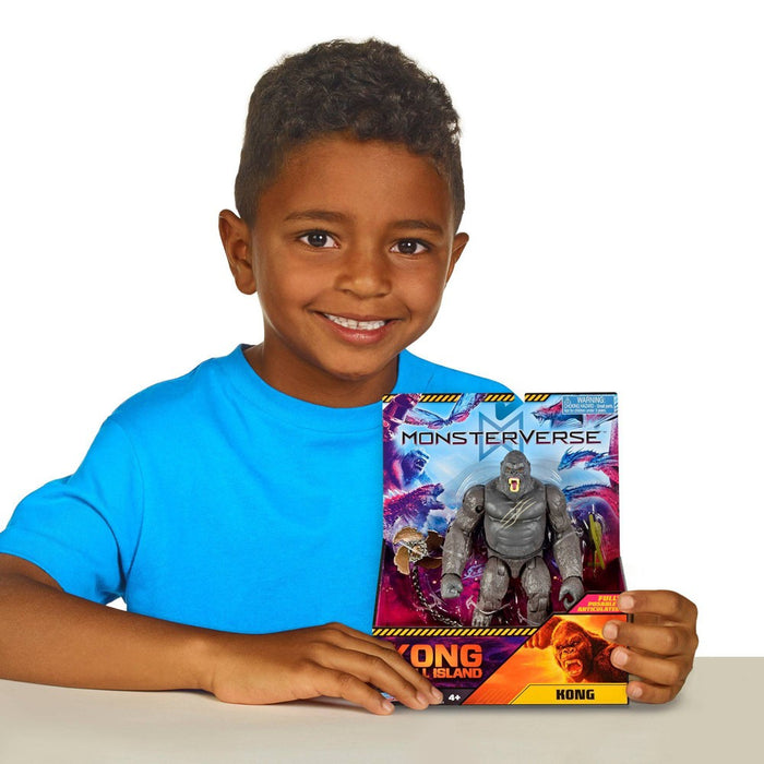 Godzilla 6'' Skull Island Kong Action Figure
