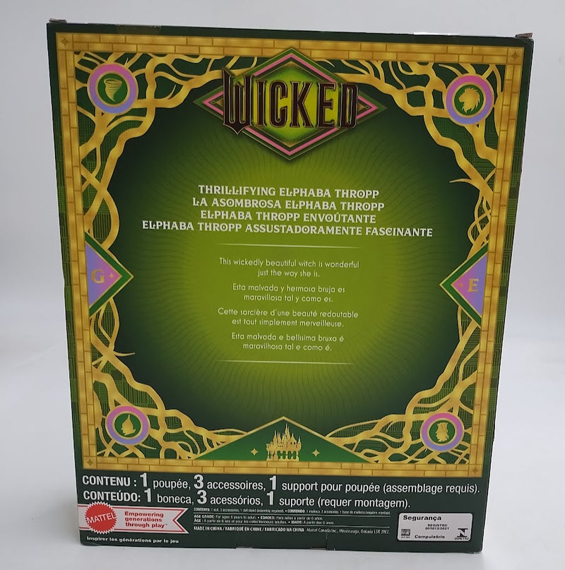 Universal Pictures' Wicked: For Good Deluxe Elphaba Doll