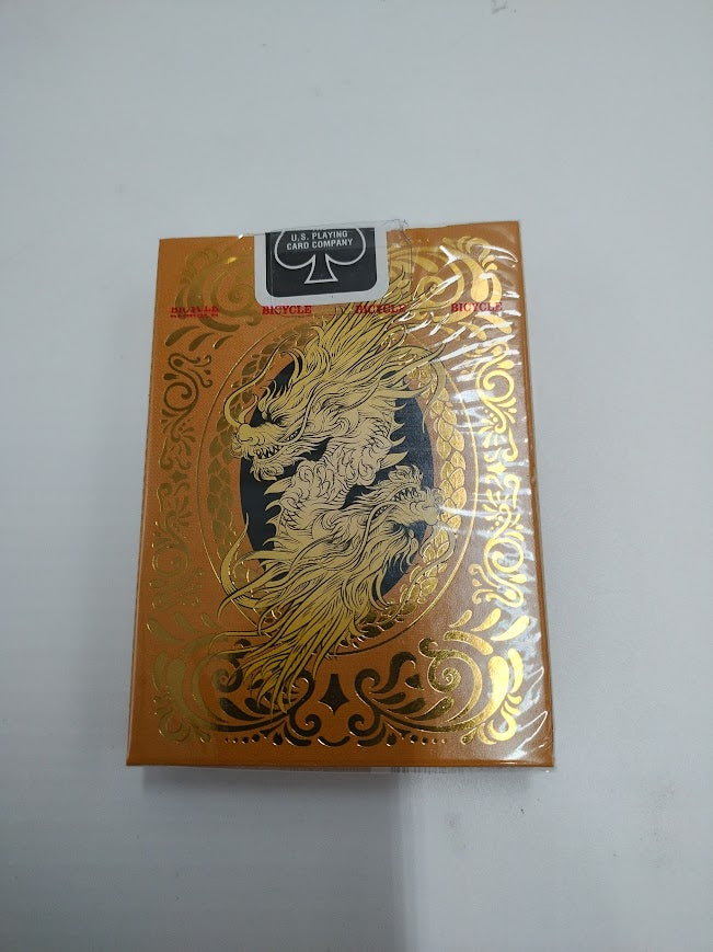Bicycle Gold Dragon Foil Premium Playing Cards, 1 Deck