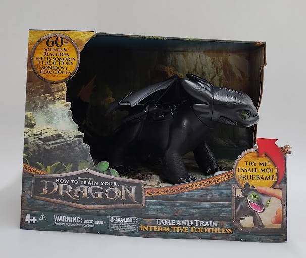 How to Train Your Dragon Tame & Train Interactive Toothless SEE DETAILS