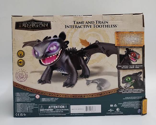 How to Train Your Dragon Tame & Train Interactive Toothless SEE DETAILS