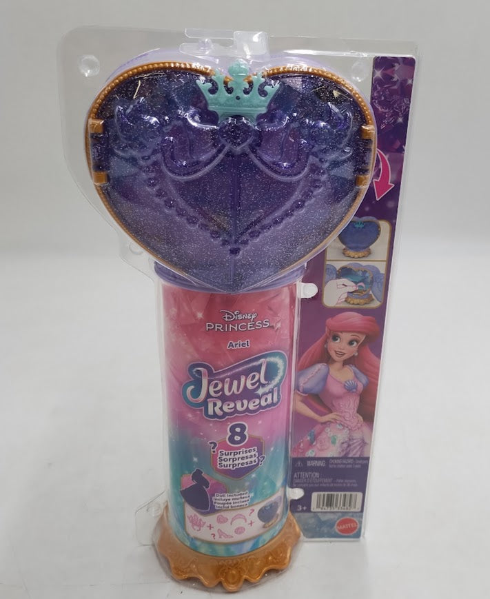 Disney Princess Jewel Reveal Ariel Fashion Doll with 8 Surprises