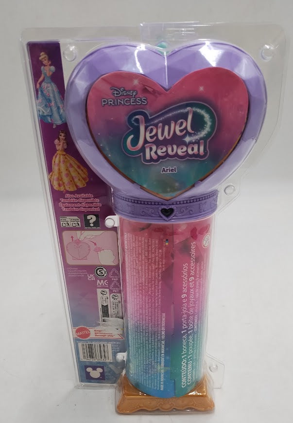 Disney Princess Jewel Reveal Ariel Fashion Doll with 8 Surprises