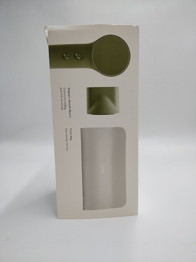 Laifen Mini Hair Dryer and Bag - Green