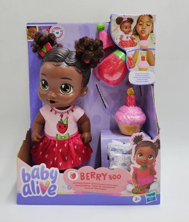 Baby Alive Birthday Bestie Black Hair Berry SEE DETAILS