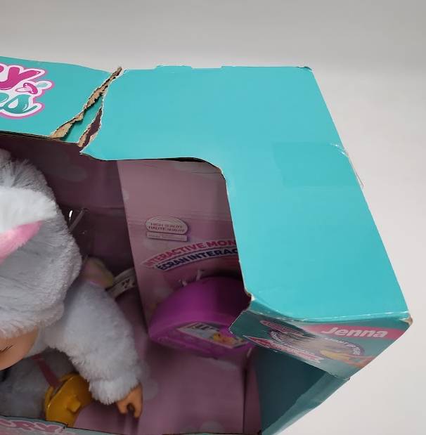 Cry Babies Sleep Routine Jenna: Articulated Plastic Baby Doll SEE DETAILS