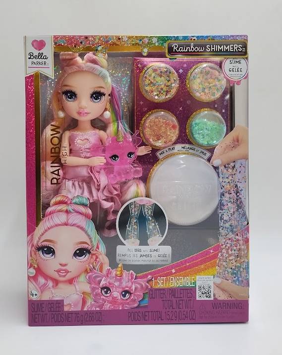 Rainbow High Rainbow Shimmers with Slime - Bella, Pink SEE DETAILS