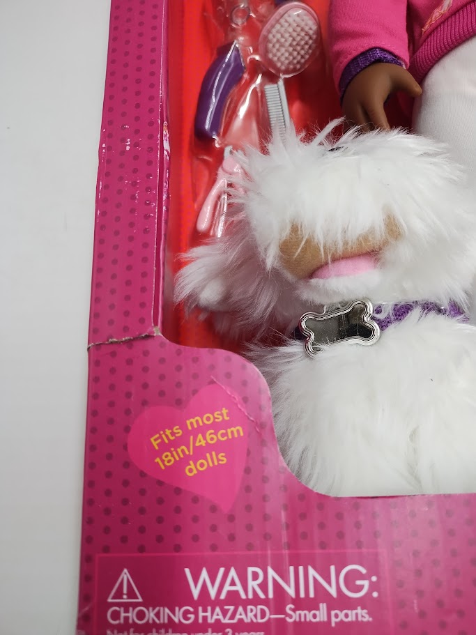 Our Generation Choyce & Jewel 18" Doll & Pet Grooming Set SEE DETAILS