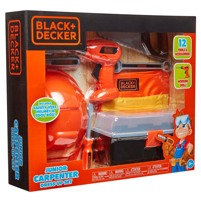 BLACK+DECKER Junior Carpenter Dress Up Set - 12pc
