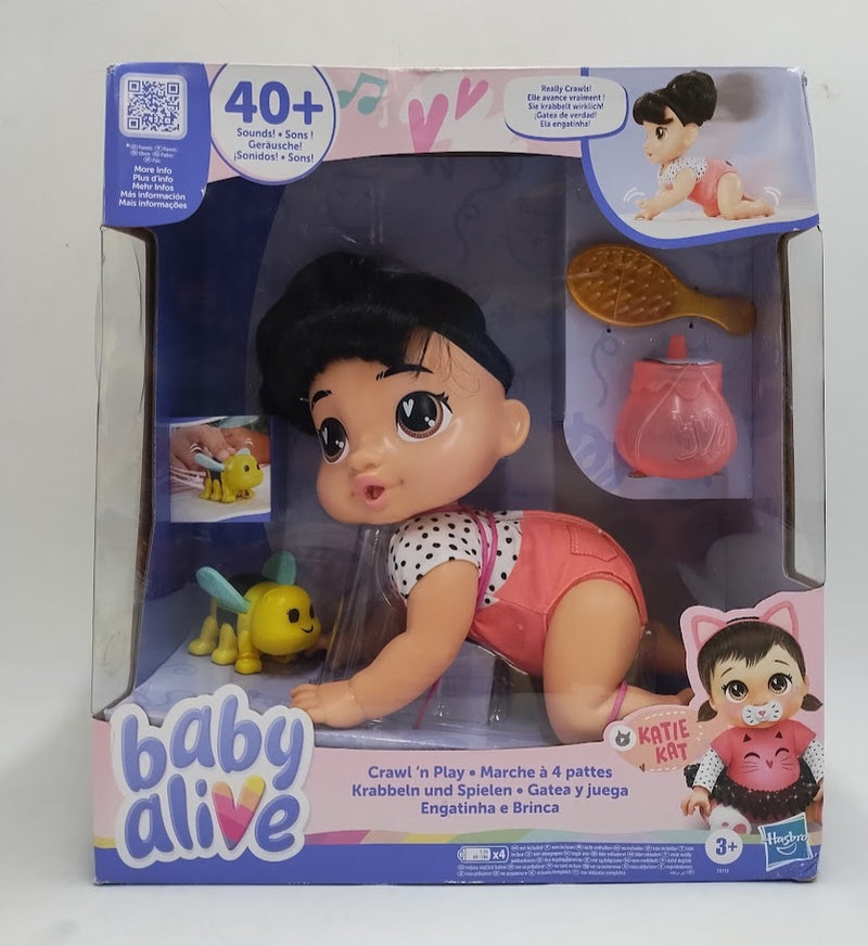 Baby Alive Crawl N Play Baby Doll Katie SEE DETAILS