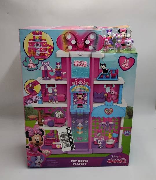 Minnie Mouse Pampered Paws Pet Hotel Doll Playset - 20pk SEE DETAILS