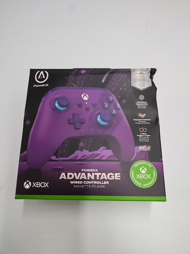 PowerA Advantage Wired Controller  Xbox Series X|S Celestial Purple SEE DETAILS