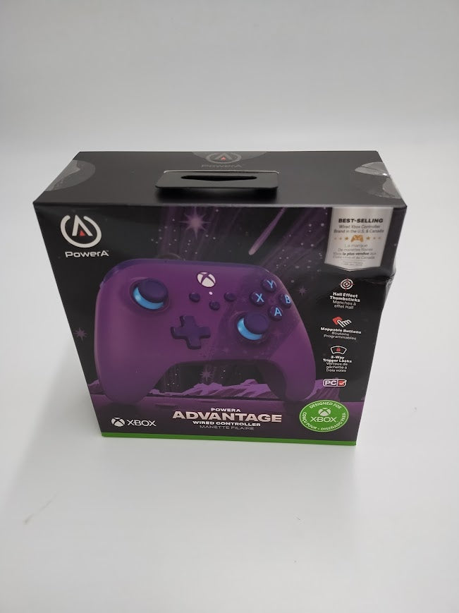 PowerA Advantage Wired Controller  Xbox Series X|S Celestial Purple SEE DETAILS