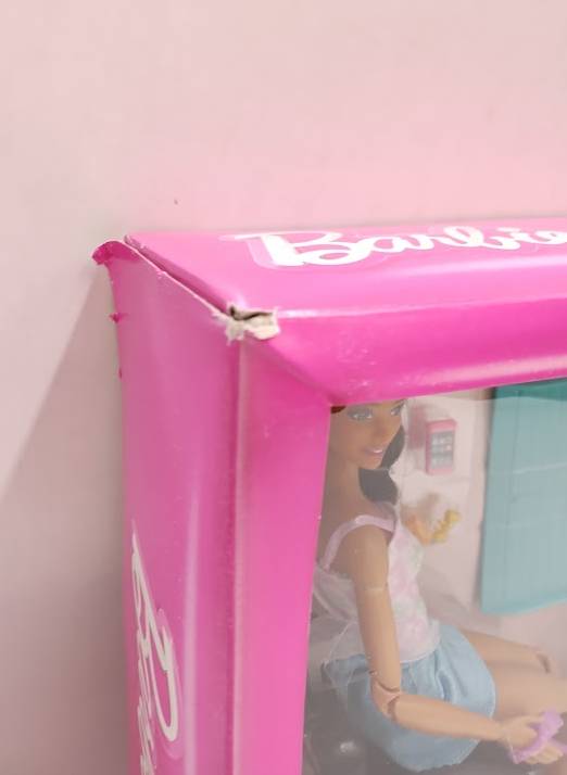 Barbie Brunette Fashion Doll & Service Dog Playset SEE DETAILS