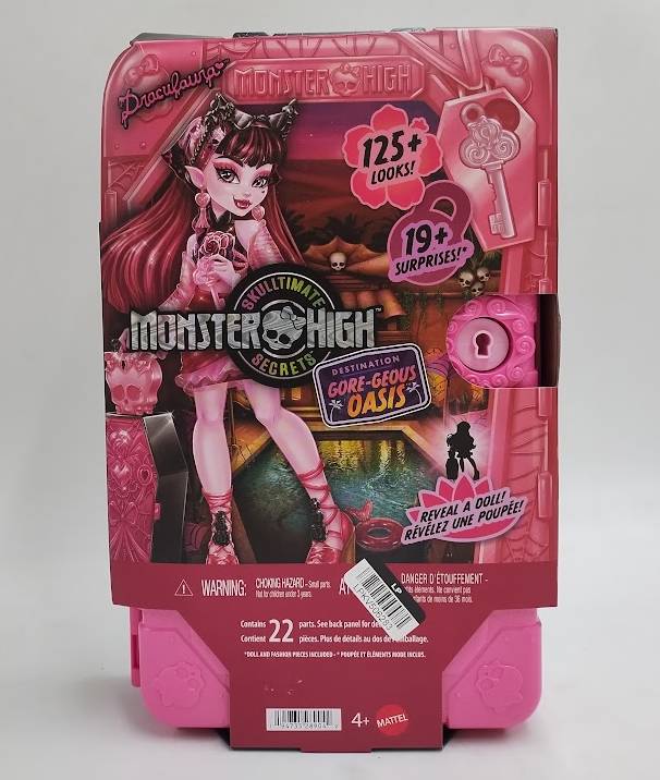 Monster High Skulltimate Secrets Gore-geous Oasis Playset, Draculaura Doll