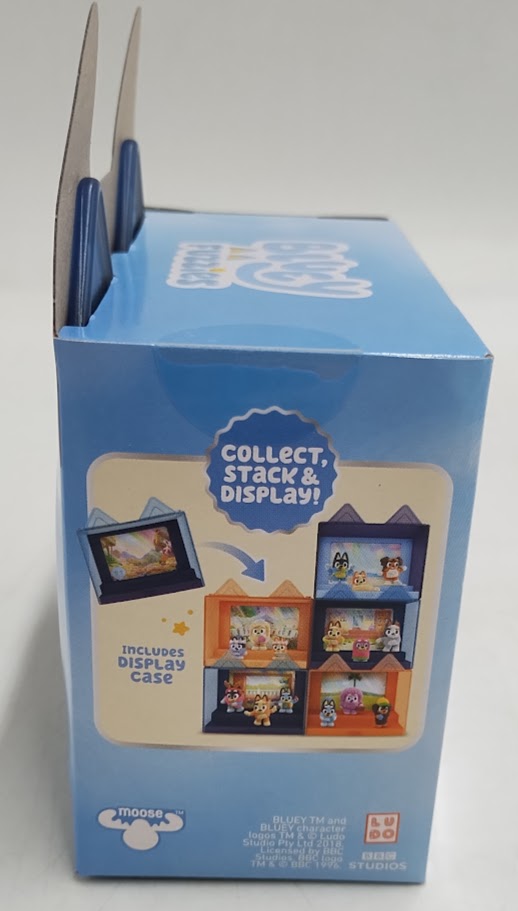 Bluey Fuzzies Episode Pack Pavlova Display Case and Figures