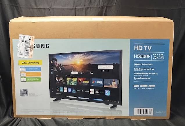 Samsung 32" HD H5000F 720p Smart LED TV: Wi-Fi, HDR10+, 60 Hz Refresh Rate (LOCAL PICKUP ONLY)