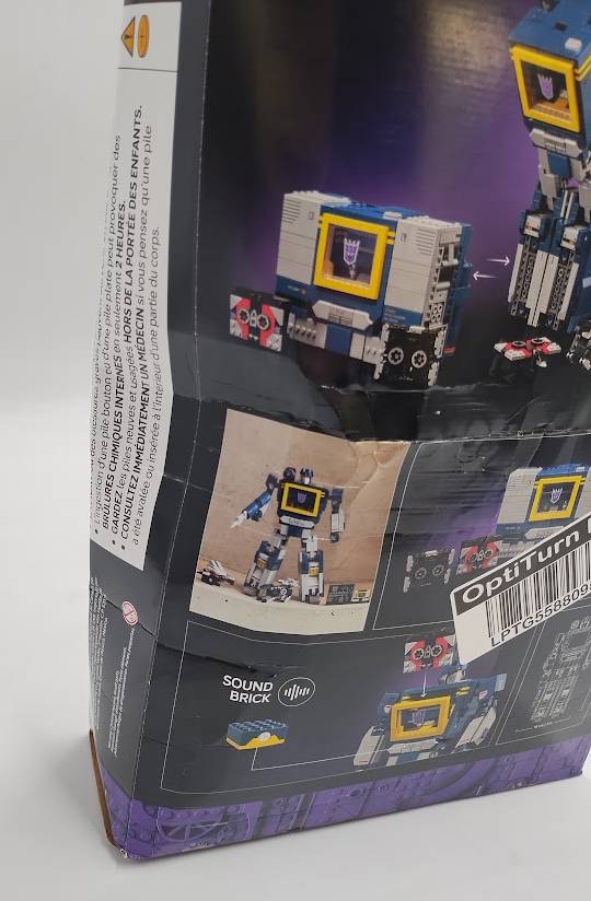 LEGO Icons Transformers Soundwave Model Kit 10358 SEE DETAILS