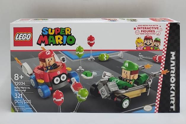 LEGO Super Mario Kart Baby, Mario vs. Baby Luigi Collectible 72034 SEE DETAILS