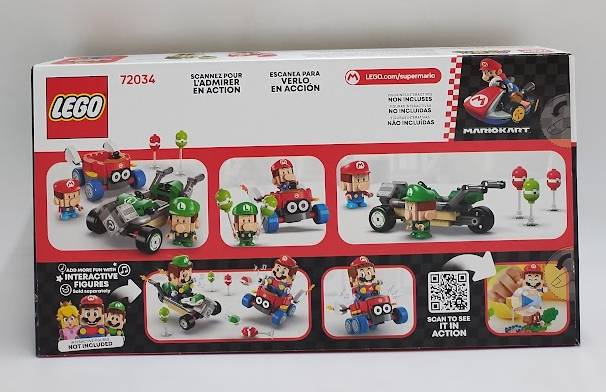 LEGO Super Mario Kart Baby, Mario vs. Baby Luigi Collectible 72034 SEE DETAILS