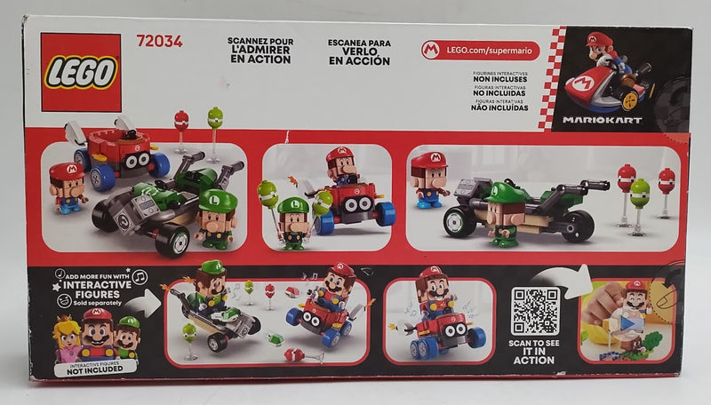 LEGO Super Mario Kart Baby, Mario vs. Baby Luigi Collectible 72034 SEE DETAILS
