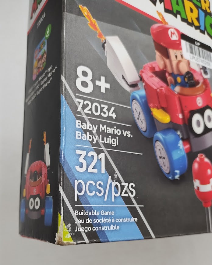 LEGO Super Mario Kart Baby, Mario vs. Baby Luigi Collectible 72034 SEE DETAILS