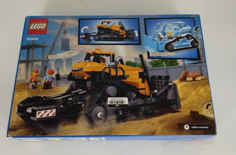 LEGO City Yellow Bulldozer Construction Site 60466 SEE DETAILS