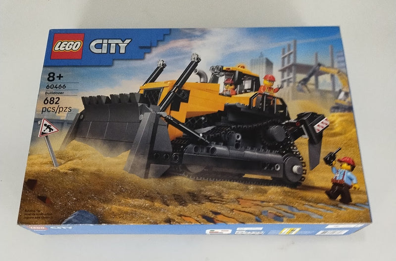 LEGO City Yellow Bulldozer Construction Site 60466 SEE DETAILS