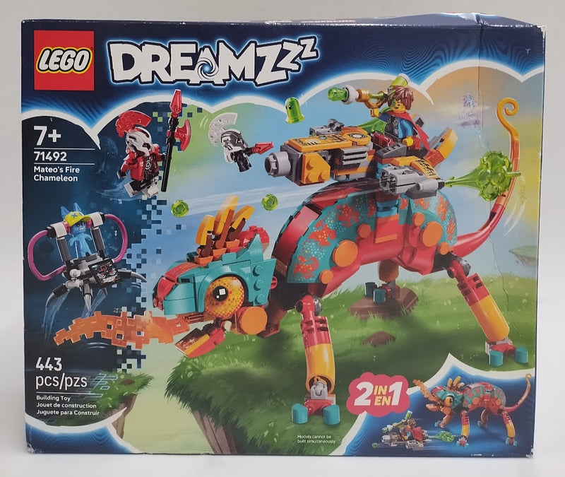 LEGO DREAMZzz Mateo's Fire Chameleon Kids Toy 71492 SEE DETAILS