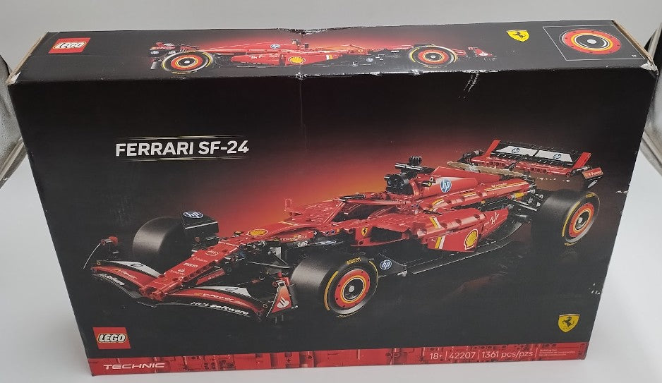 LEGO Technic Ferrari SF-24 F1 Car Model Kit for Adult F1 Fans 42207 SEE DETAILS (LOCAL PICKUP ONLY)