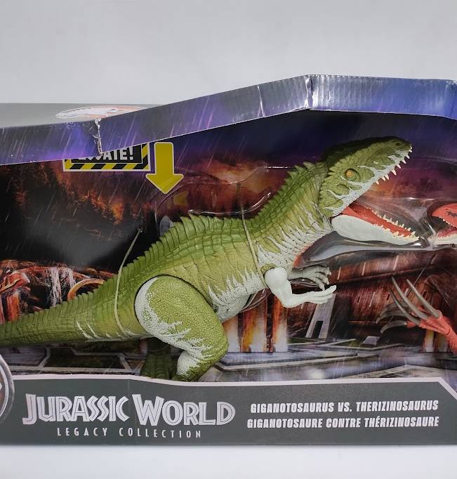Jurassic World Dinosaur Figures Giganotosaurus & Therizinosaurus SEE DETAILS (LOCAL PICKUP ONLY)
