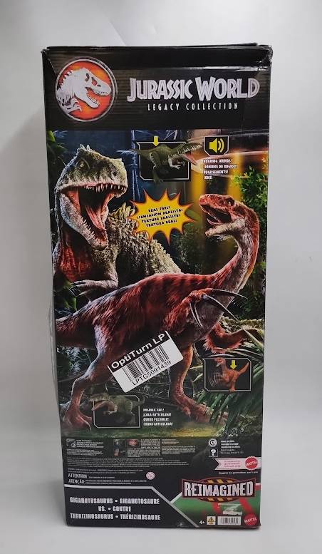 Jurassic World Dinosaur Figures Giganotosaurus & Therizinosaurus SEE DETAILS (LOCAL PICKUP ONLY)