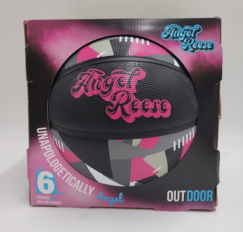 Angel Reese Artistic 28.5" Basketball - Black