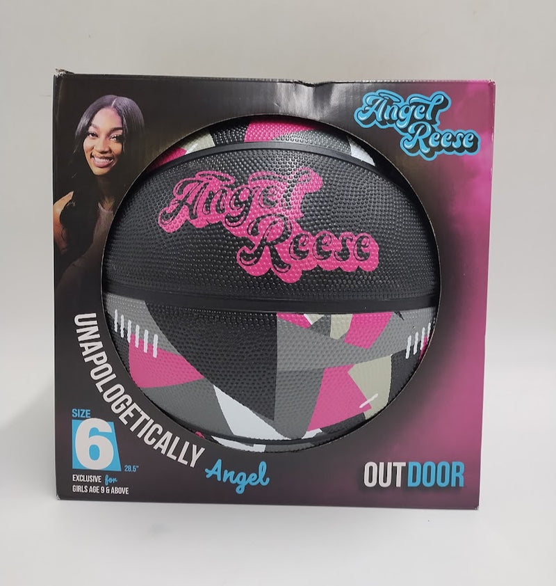 Angel Reese Artistic 28.5" Basketball - Black