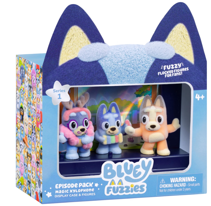 Bluey Mini Collectible Episode Baby Race Pack Mini Figure