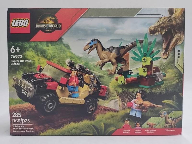 LEGO Jurassic World Raptor Off-Road Escape 76972 SEE DETAILS