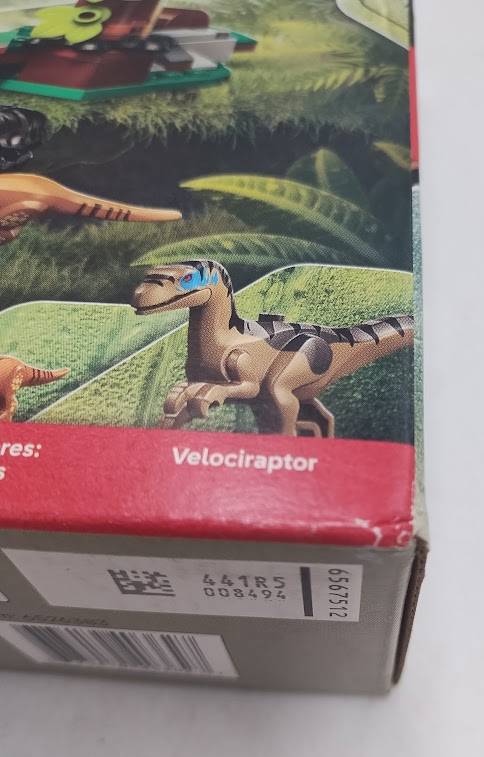LEGO Jurassic World Raptor Off-Road Escape 76972 SEE DETAILS